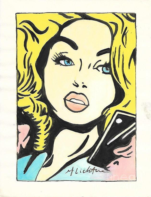 Roy Lichtenstein Drawing-Painting-Artwork Painting by New York Artist ...
