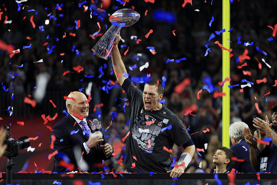 Super Bowl LI - New England Patriots v Atlanta Falcons #26 Photograph by Mike Ehrmann