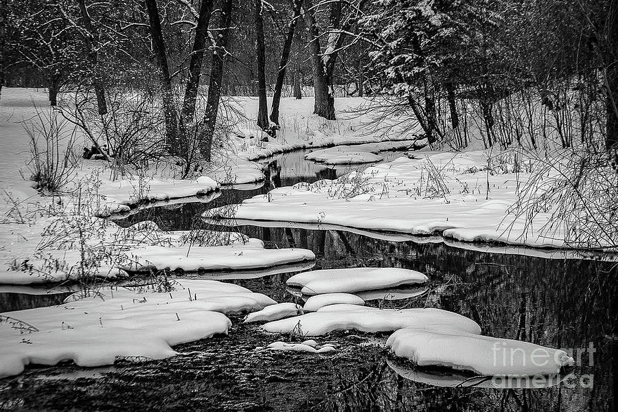 2645-2 Snowy Creek Photograph by Mark Triplett