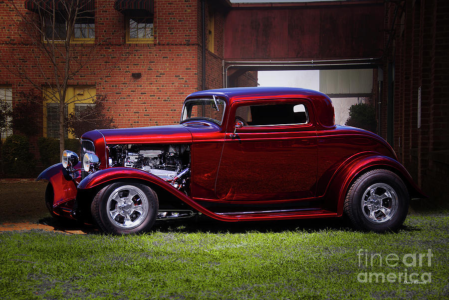 1932 Ford Three-Window Coupe #27 Photograph by Dave Koontz