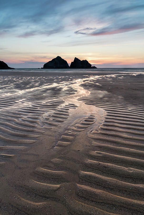 Absolutely Beautiful Landscape Images Of Holywell Bay Beach In C Photograph