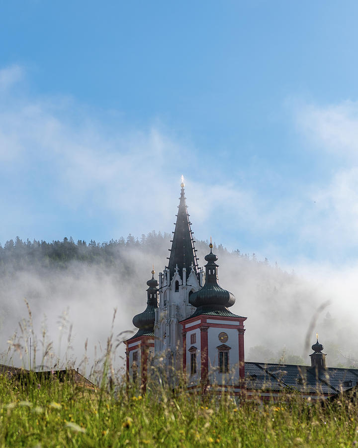 Basilica Of The Birth Of The Virgin Mary In Mariazell Photograph