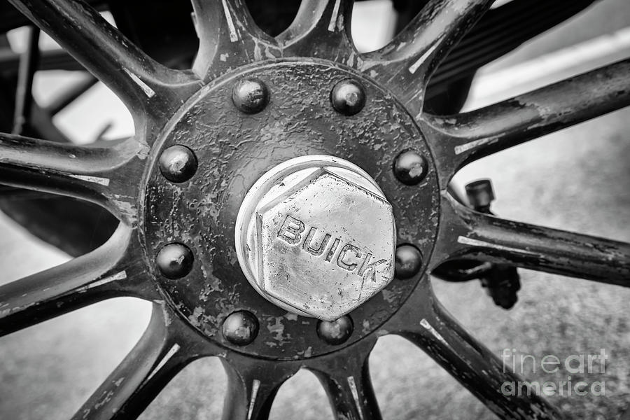 27 Buick Wooden Wheel #27 Photograph by Dennis Hedberg