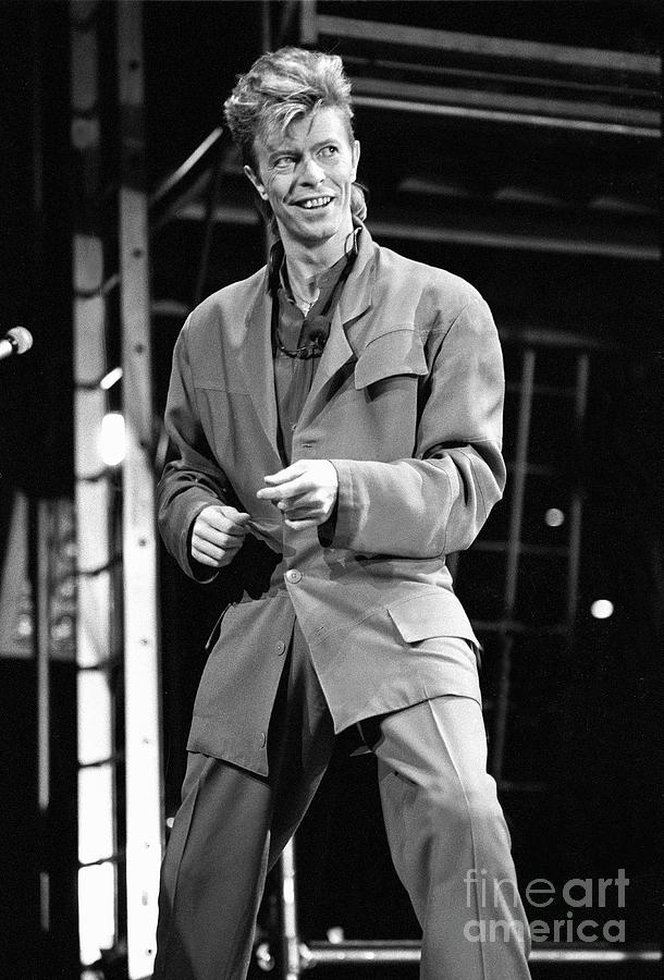 David Bowie Photograph By Concert Photos - Fine Art America