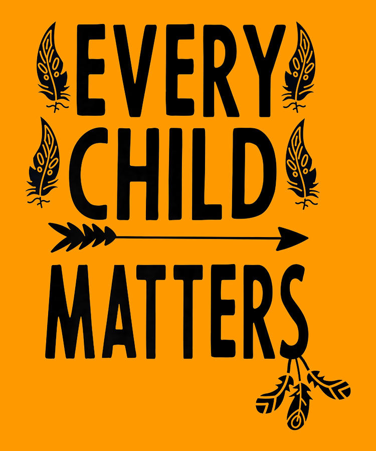 Every Child Matters Canada Orange Day Digital Art by Samuel Dubas Art ...