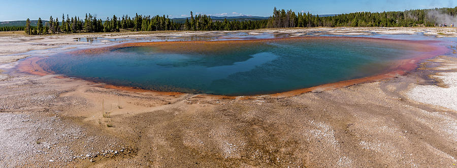 Grand Prismatic Spring in Yellowstone National Park #27 Photograph by Alex Grichenko