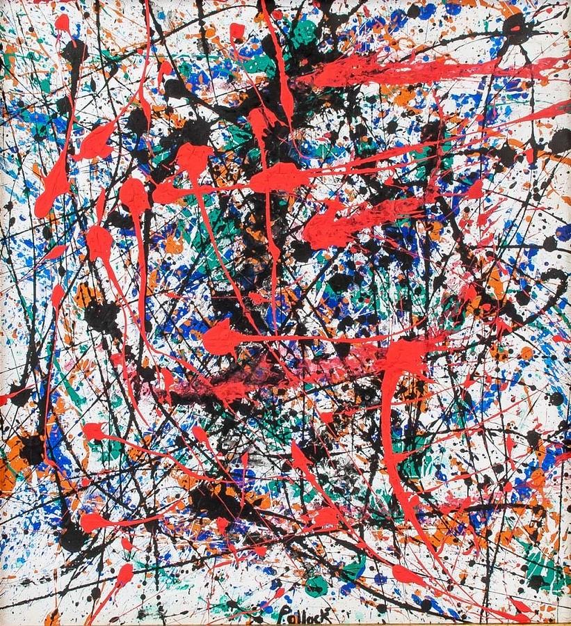 Jackson Pollock Painting by Achraf Mofrij - Fine Art America