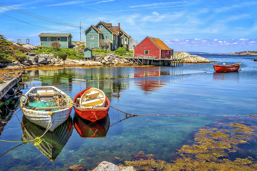 Peggys Cove Nova Scotia Canada #27 Photograph by Paul James Bannerman