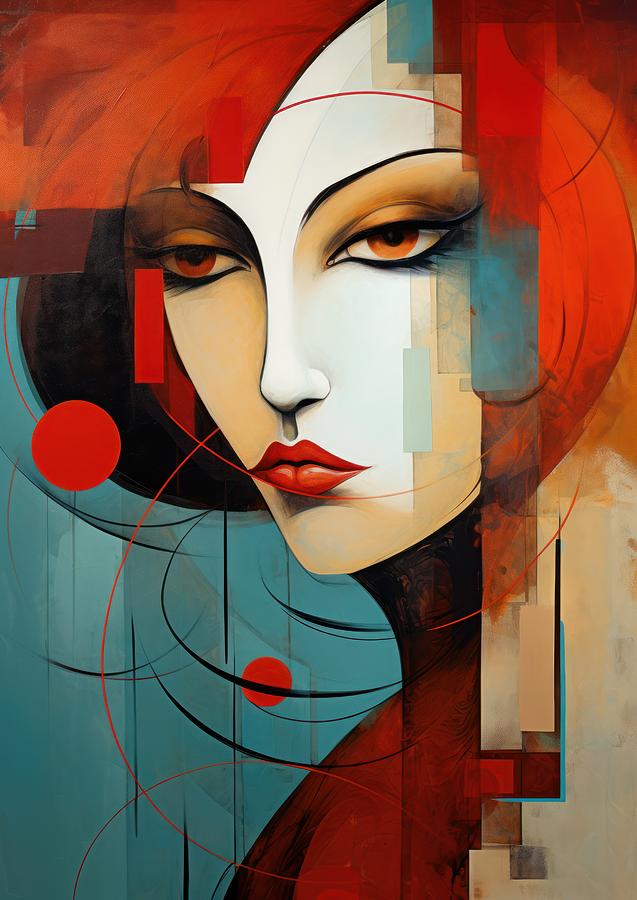 Red Hair Woman #27 Painting by Lauren Blessinger - Fine Art America