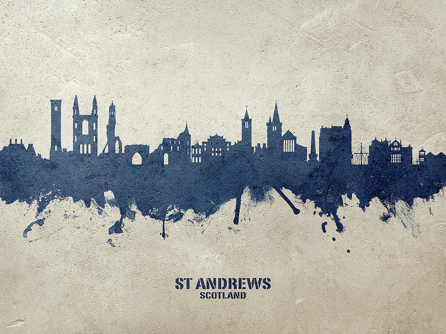 St Andrews Scotland Skyline #27 Digital Art by Michael Tompsett