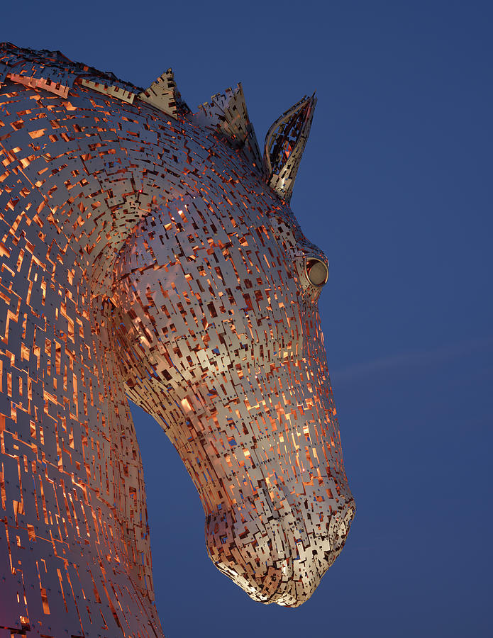 The Kelpies #27 Photograph by Stephen Taylor