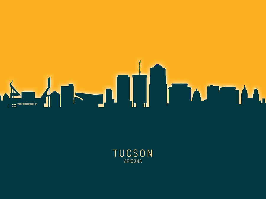 Tucson Photograph - Tucson Arizona Skyline #27 by Michael Tompsett