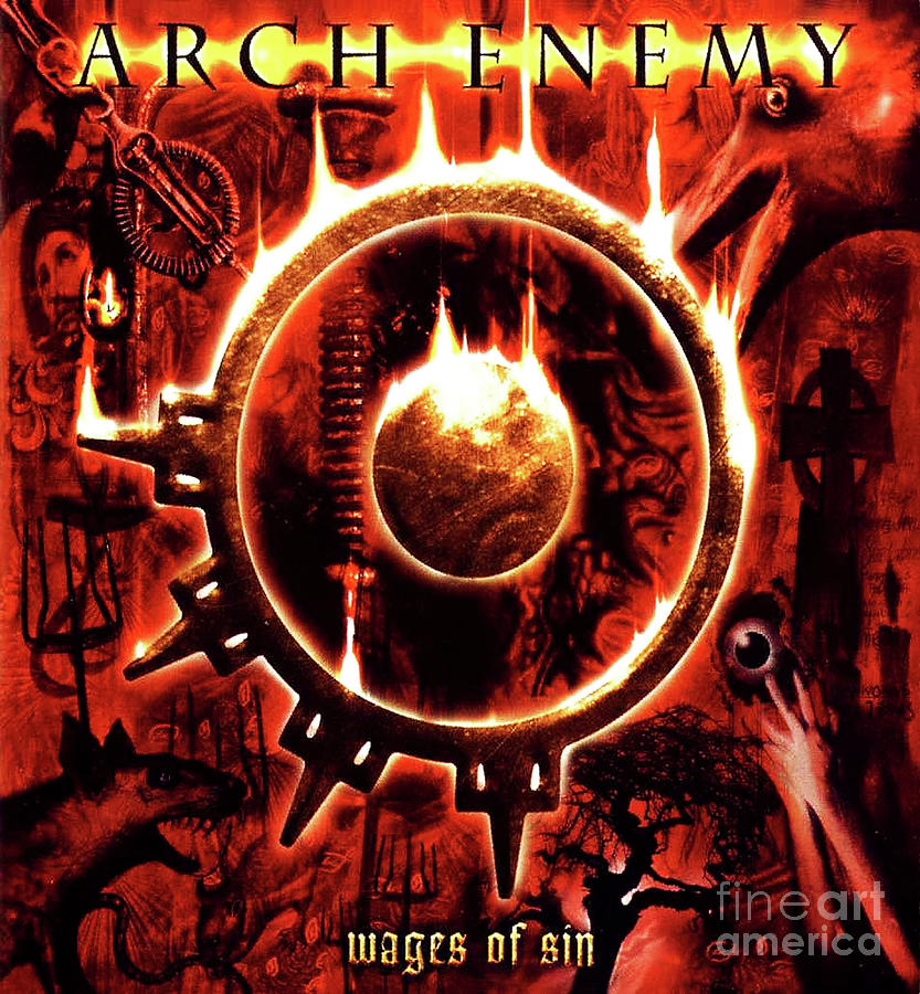 Arch Enemy Digital Art by Jonatan Luis - Fine Art America