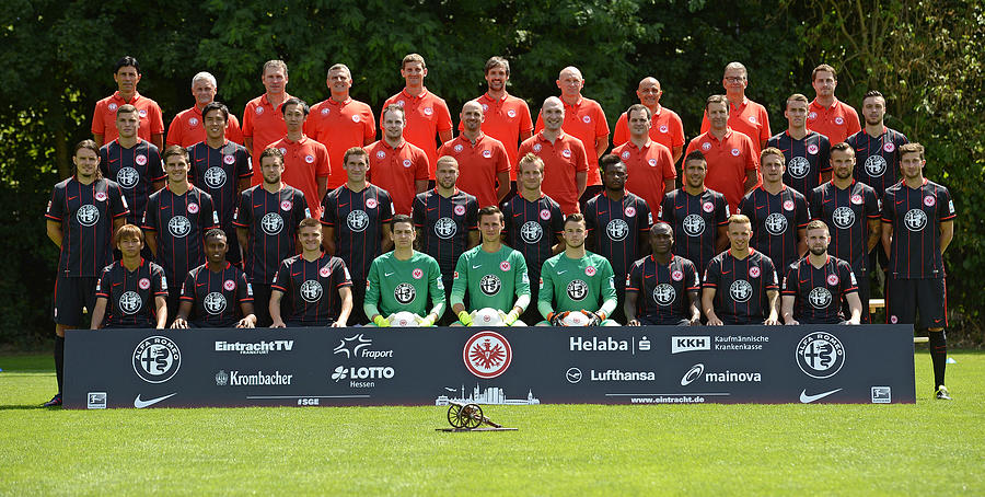 Eintracht Frankfurt  - Team Presentation #28 Photograph by Daniel Kopatsch