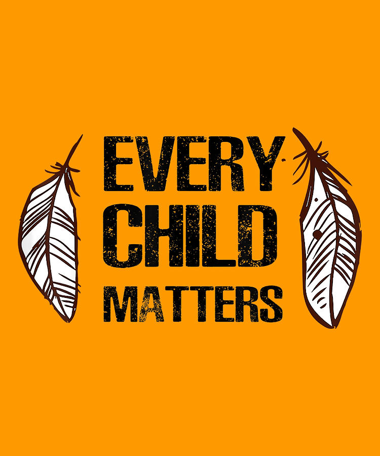 Every Child Matters Canada Orange Day Digital Art by Samuel Dubas Art ...