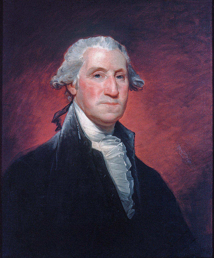 George Washington Painting - George Washington #28 by Gilbert Stuart