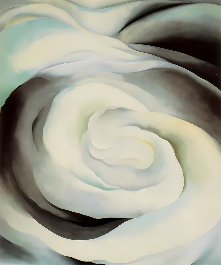 Georgia Okeeffe art Painting by Mouhcine Najimi - Fine Art America