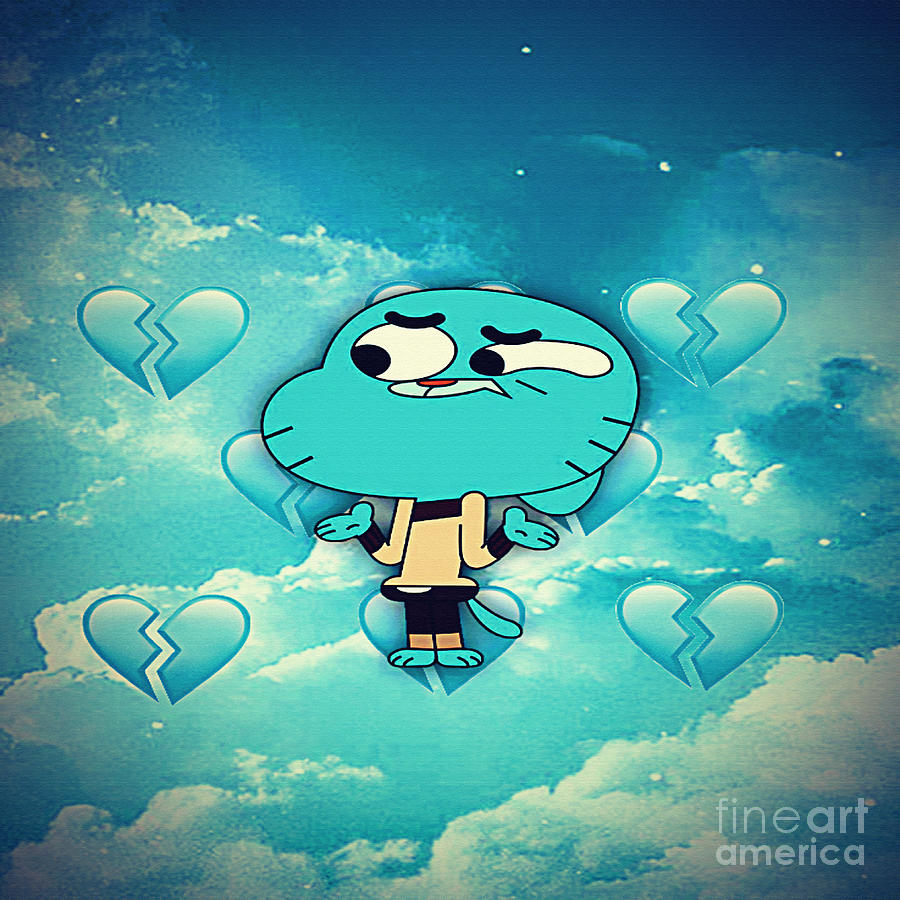 Gumball And Darwin Digital Art by ArtSpace