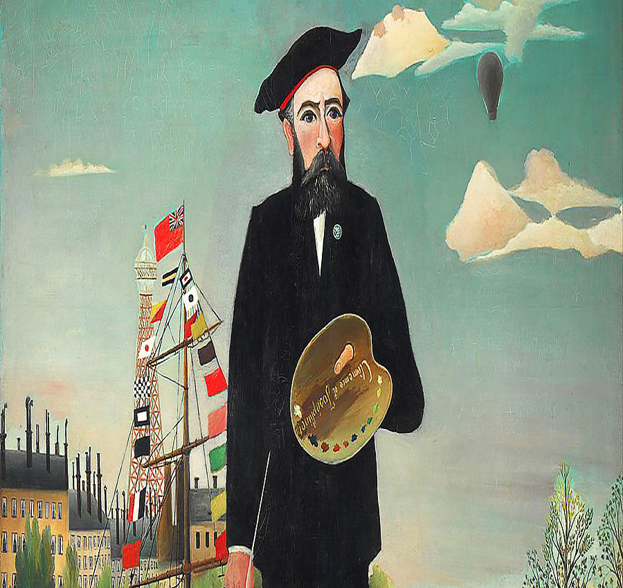 Henri Rousseau Painting by Issam Lachtioui - Fine Art America