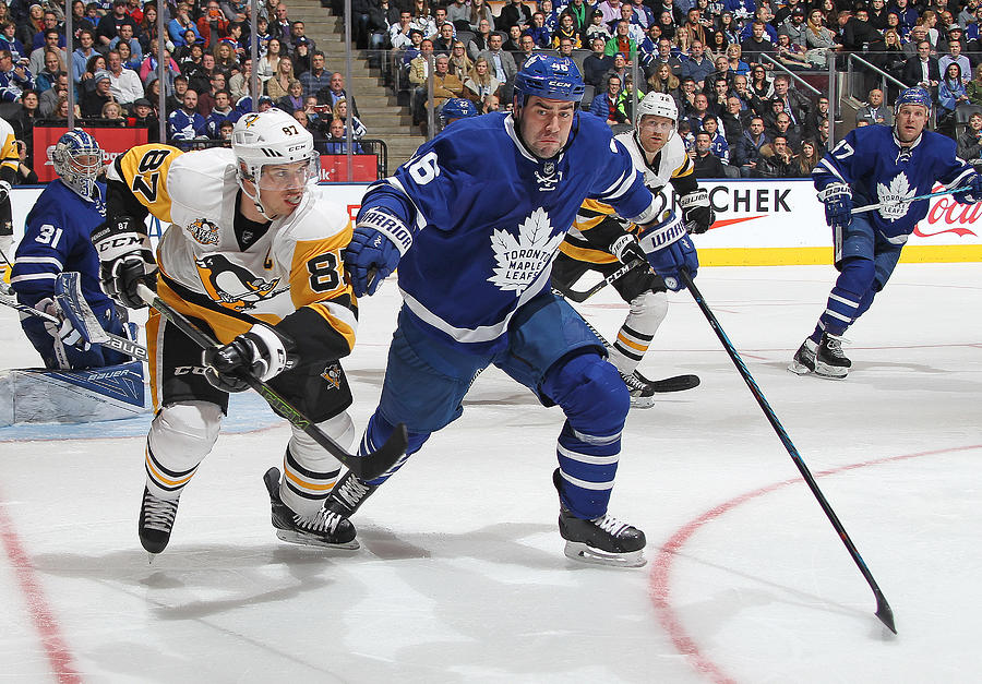 Pittsburgh Penguins v Toronto Maple Leafs #28 Photograph by Claus Andersen