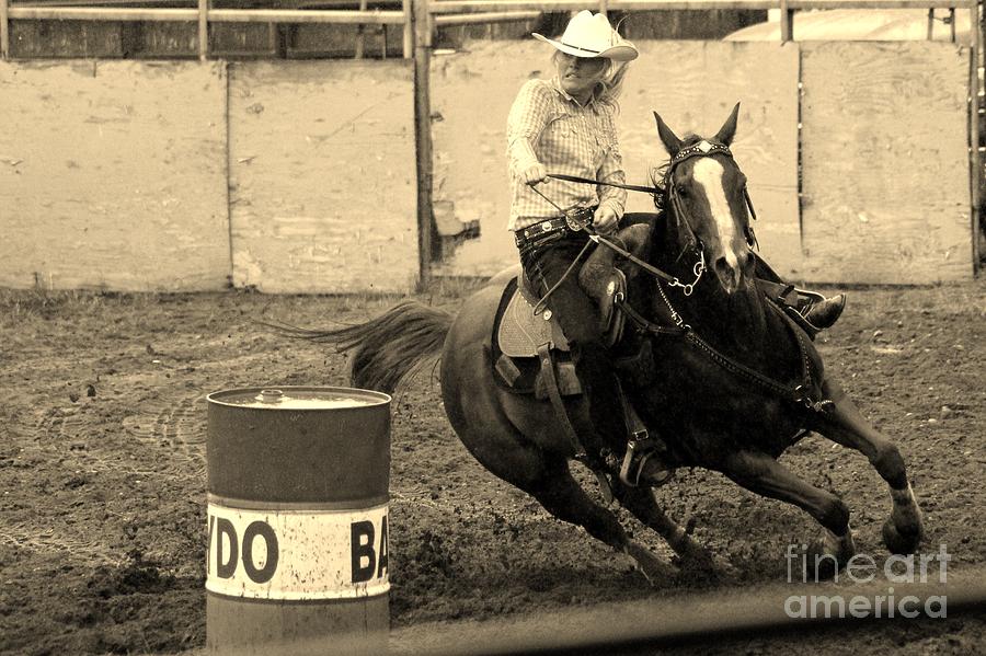 Roy Rodeo Photograph by Ronald Hanson Fine Art America