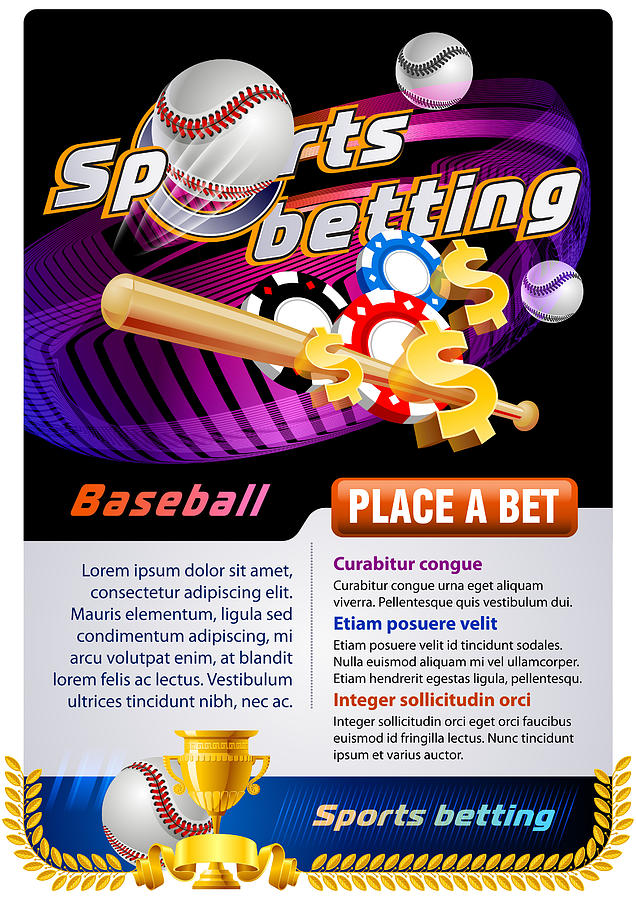 Sports betting baseball #28 Drawing by Derrrek