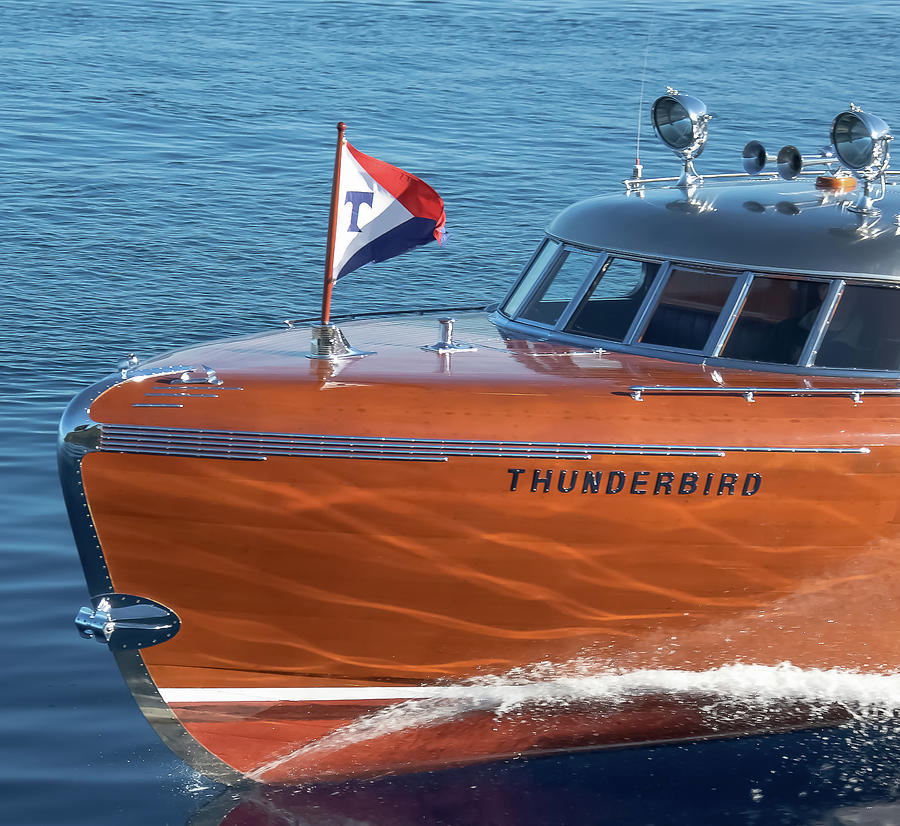 THUNDERBIRD YACHT Use discount code SGVVMT at discount Photograph by Steven Lapkin