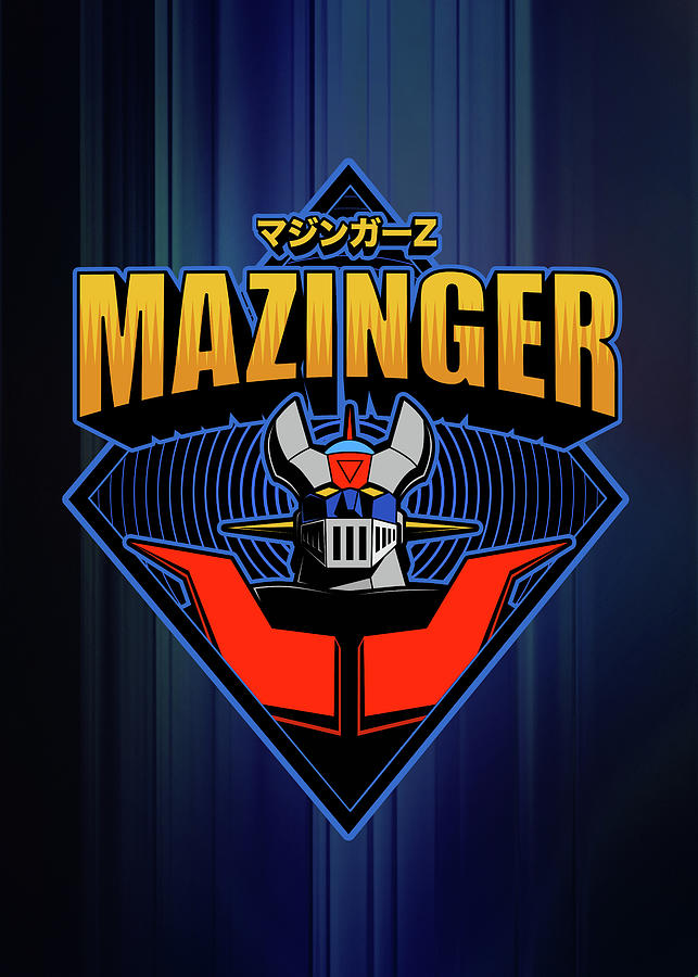 Vintage Digital Art - 284 Mazinger Z Losanga by Yex Design