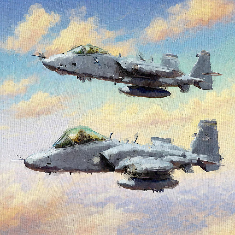 2849 Fairchild Republic A 10 Thunderbolt II Warthog 30Mm Gau 8A Avenger ...