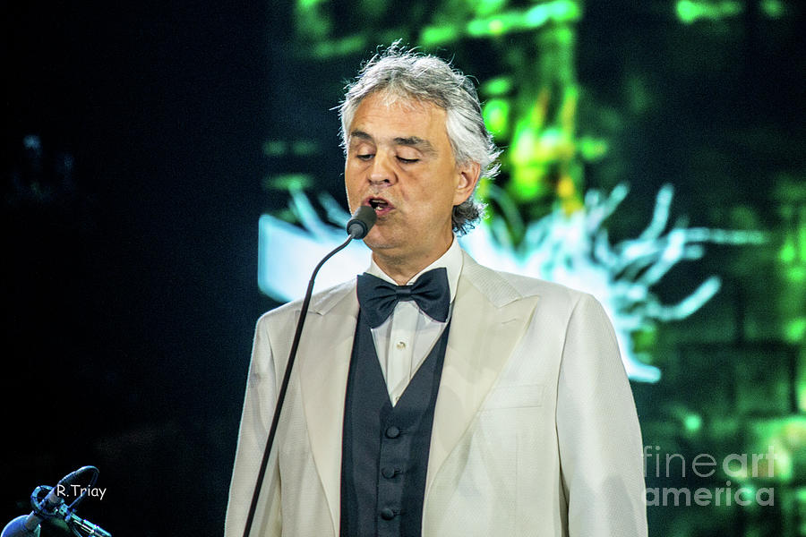 Andrea Bocelli in Concert #29 Photograph by Rene Triay FineArt Photos