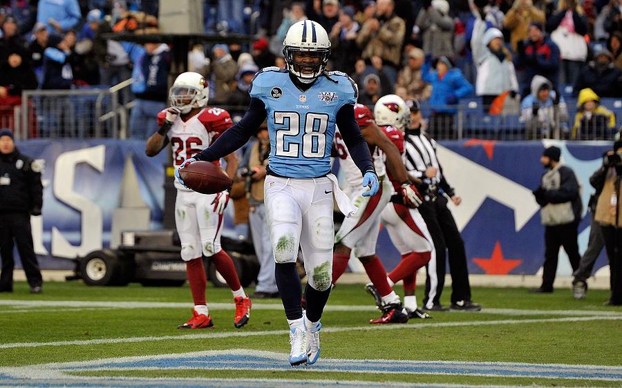 Arizona Cardinals v Tennessee Titans #29 Photograph by Frederick Breedon