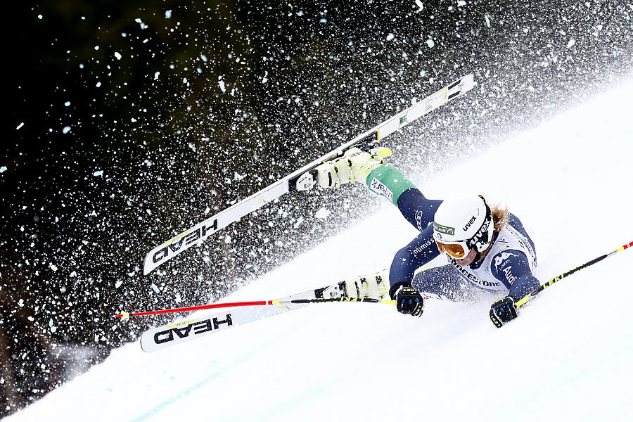 Audi FIS Alpine Ski World Cup - Womens Super G #29 Photograph by Christophe Pallot/Agence Zoom