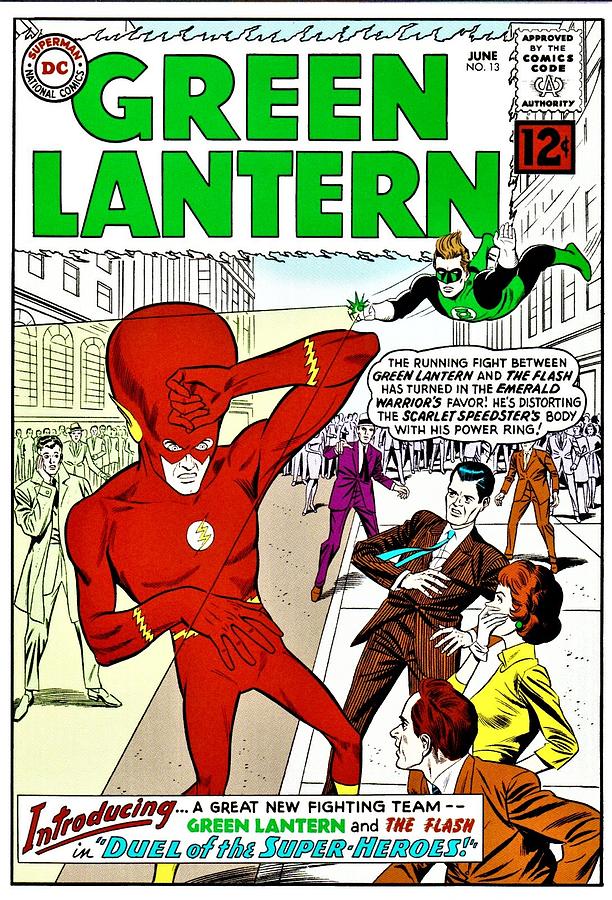 green lantern comic strip
