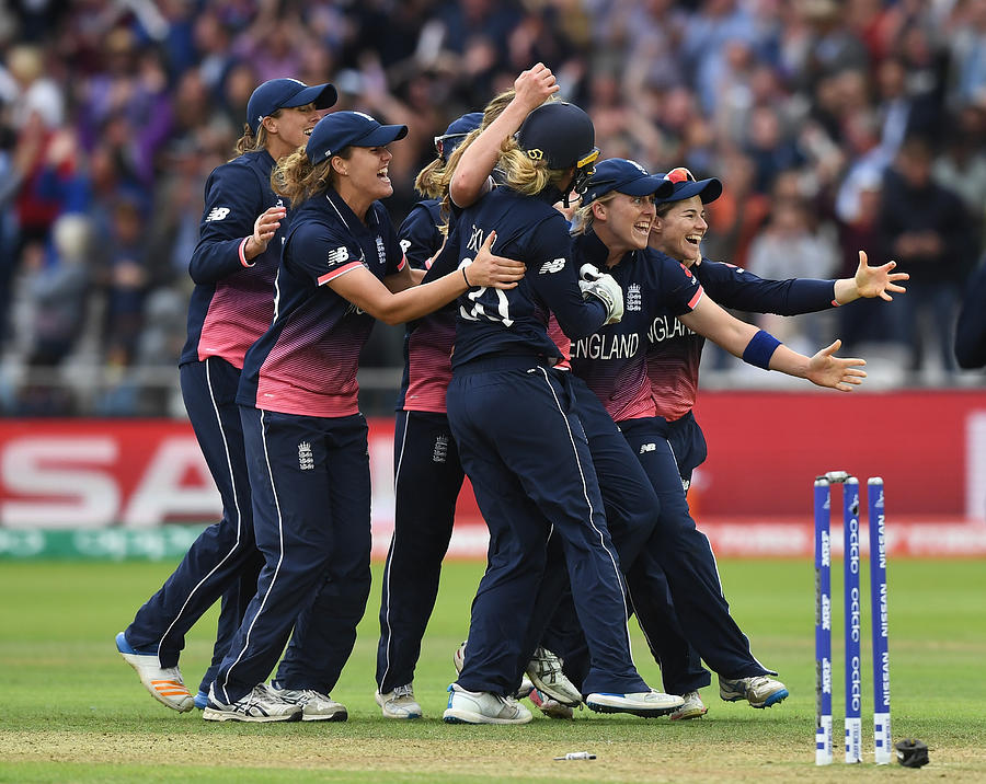 England v India: Final - ICC Womens World Cup 2017 #29 Photograph by Shaun Botterill