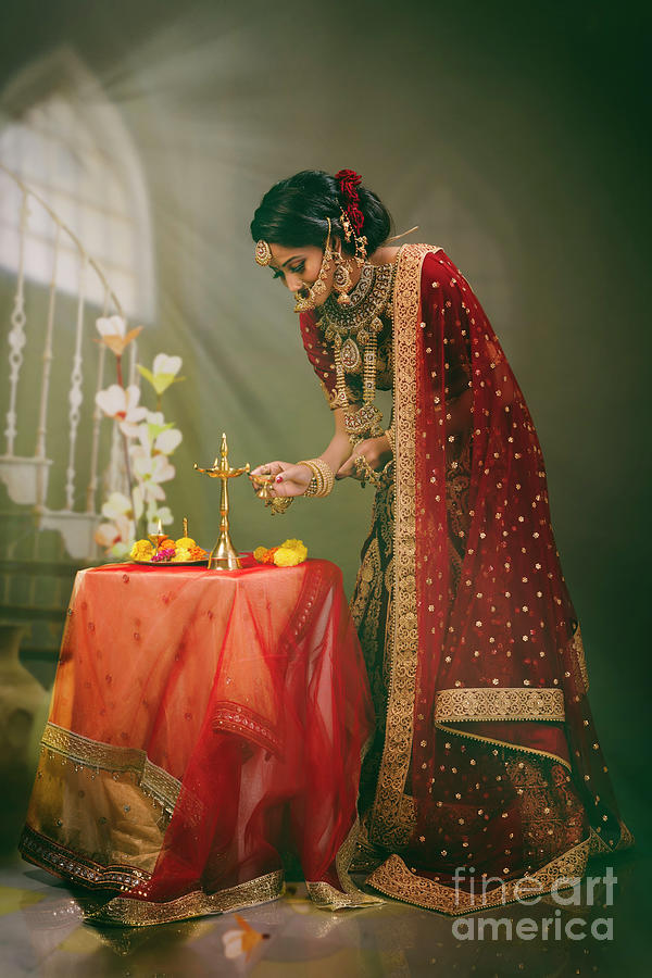 Indian Bride #29 Photograph by Kiran Joshi