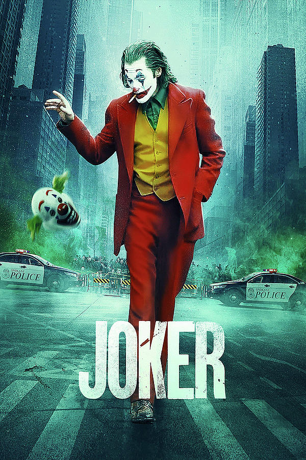 Joker 2019 Digital Art by Geek N Rock