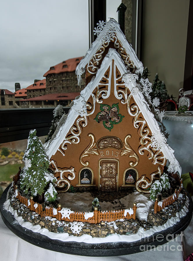 National Gingerbread House Competition at The Omni Grove Park In #29 Photograph by David Oppenheimer