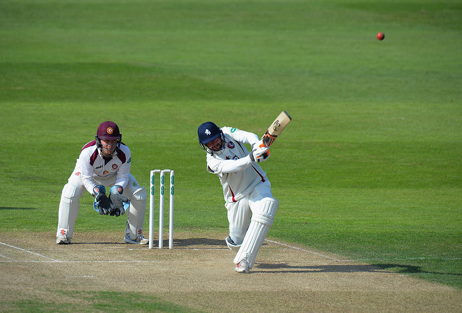 Northamptonshire v Kent - Specsavers County Championship: Division Two #29 Photograph by Tony Marshall
