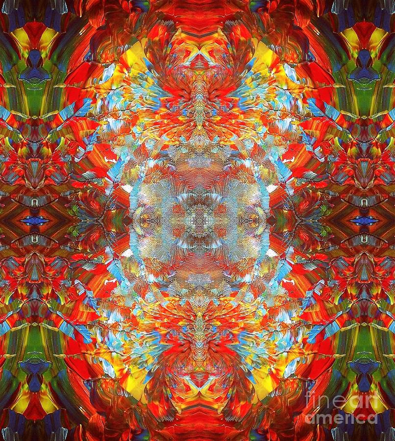 #29 Sun Mandala #29 Digital Art by Elisa Maggio