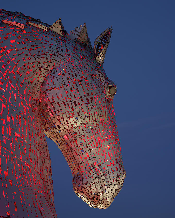 The Kelpies #29 Photograph by Stephen Taylor