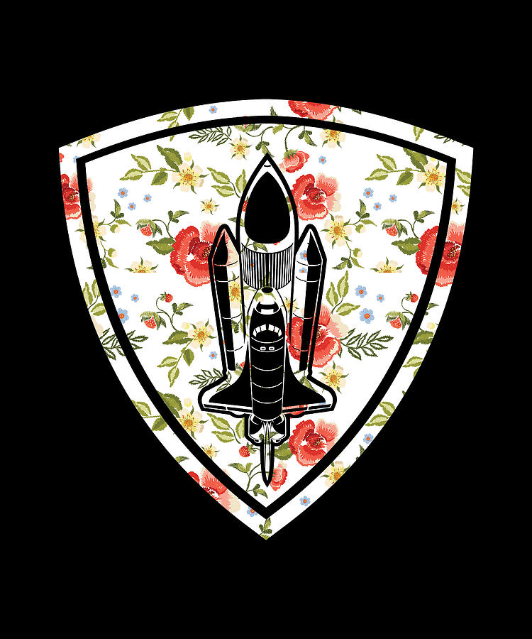 Vintage Retro Space Rocket Ship Digital Art by CalNyto - Fine Art America