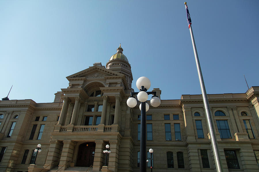 Wyoming state capitol building in Cheyenne Wyoming #29 Photograph by Eldon McGraw