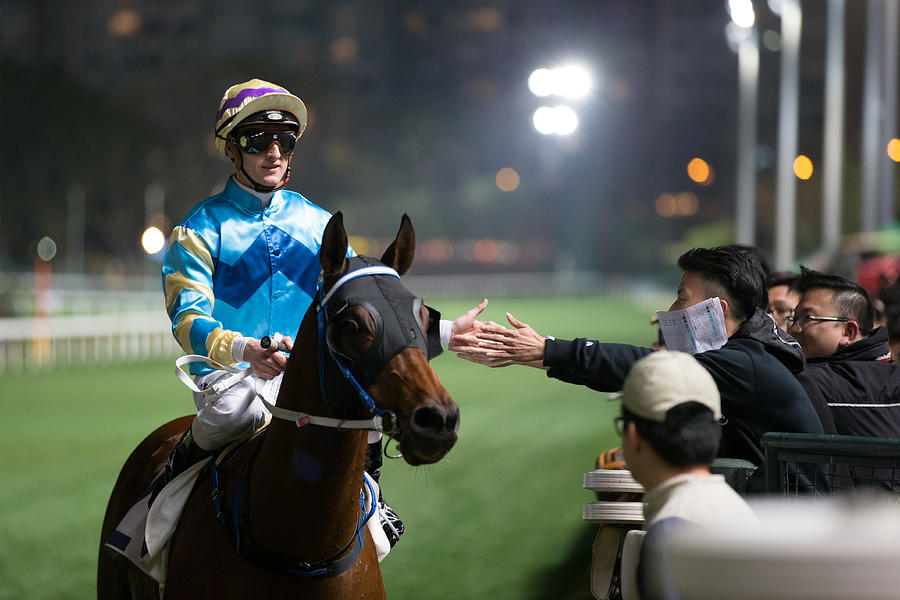Horse Racing in Hong Kong - Happy Valley Racecourse #292 Photograph by Lo Chun Kit