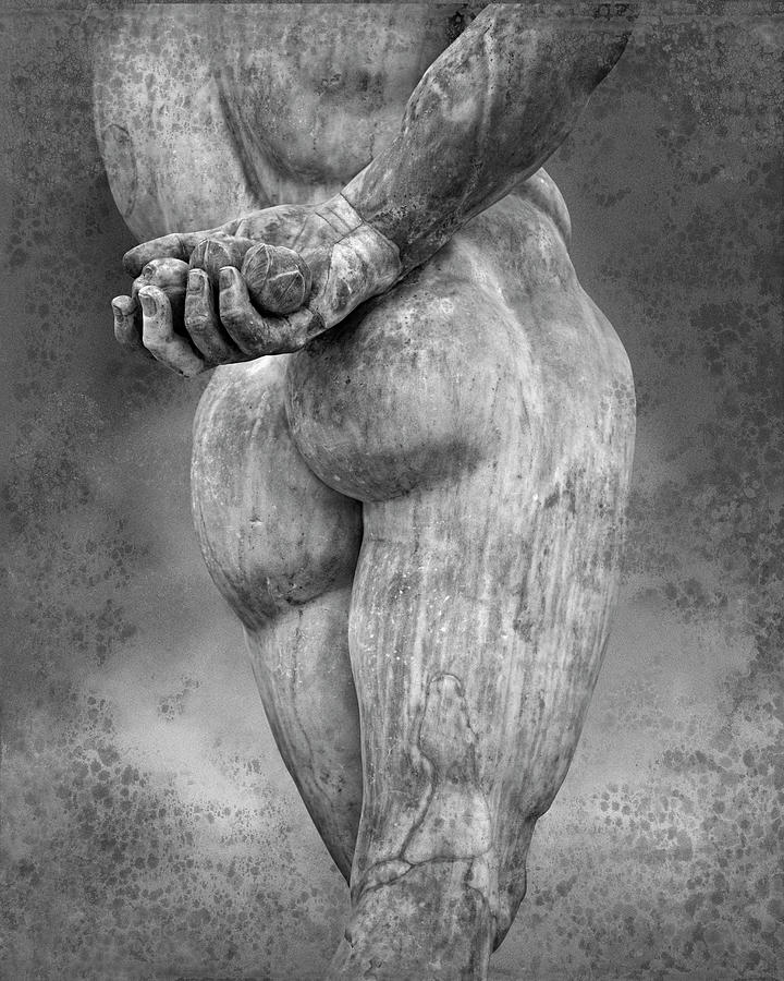 2nd century Roman Statue of Hercules wall art print by Photographer Paul E Williams  #1 Sculpture by Paul E Williams