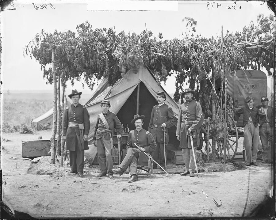 2nd New York Artillery at Fort Smith, Arlington, Virginia, 1865 ...