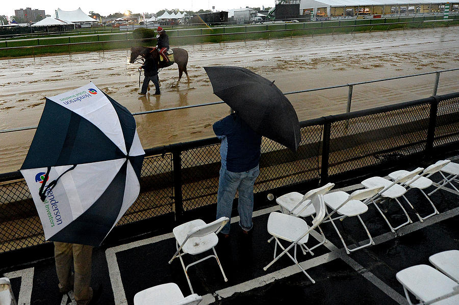 139th Preakness Stakes - Previews #3 Photograph by Patrick Smith