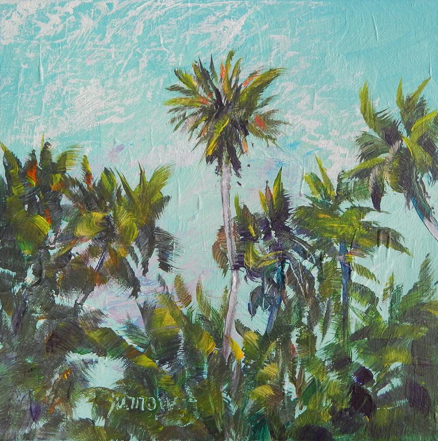 Tropical Painting - 3-19-2014 by Sue Furrow