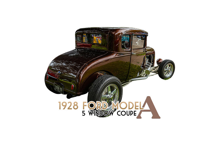 1928 Ford Model A 5 Window Coupe Photograph