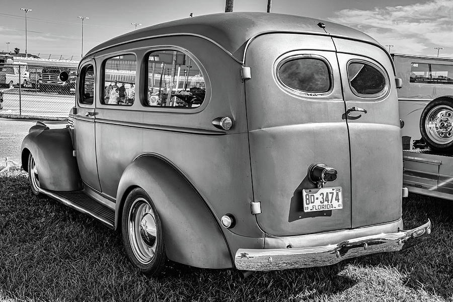 Car Photograph - 1941 Chevrolet CarryAll Suburban #3 by Gestalt Imagery