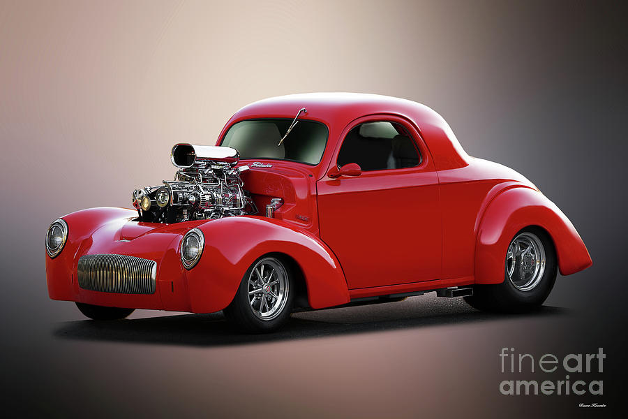 1941 Willys Americar Coupe Photograph by Dave Koontz - Fine Art America